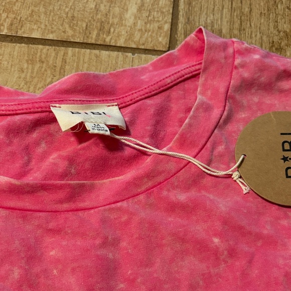 BiBi Pink Fringe Valentine's Day Tee - Picture 5 of 5